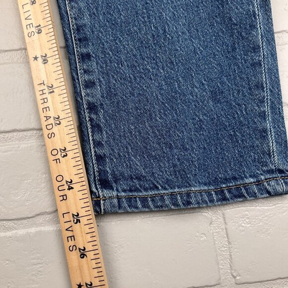 Soft Surroundings Jeans Women 4P  26W x 25L Blue Skinny Denim Cotton Stretch‎ - Picture 10 of 12